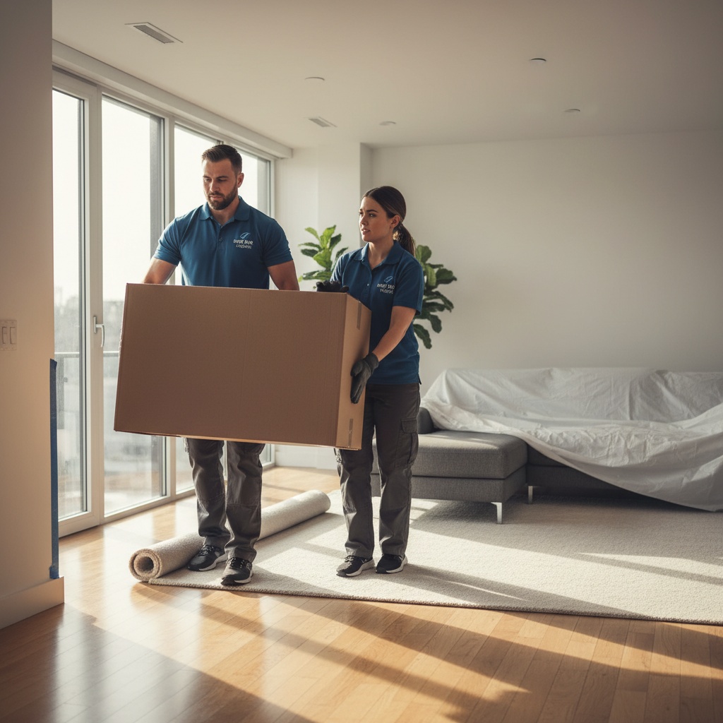 Équipe de Débarras Professionnels effectuant un débarras d'appartement à Boulogne-Billancourt.