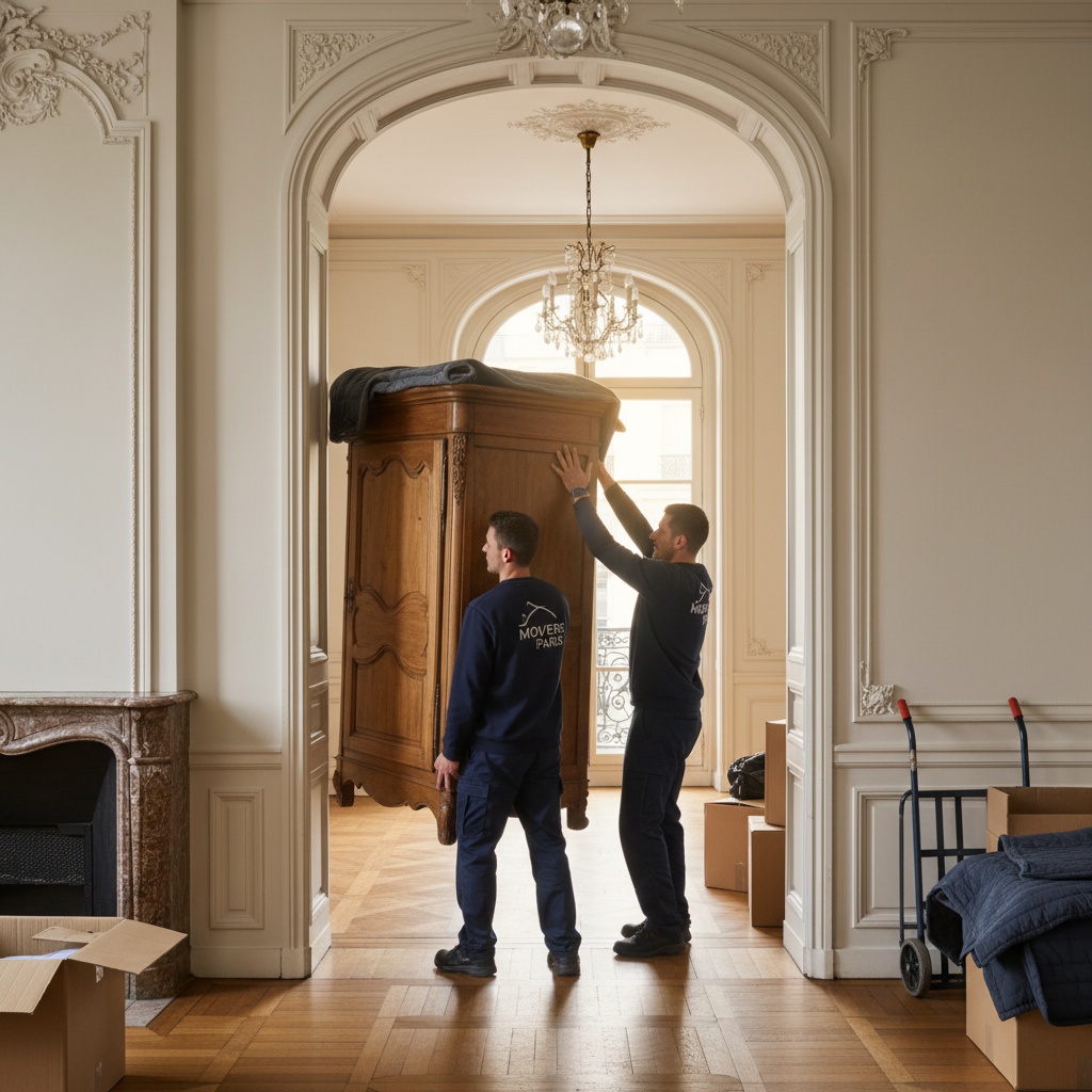 Équipe de Débarras Professionnels en intervention dans un appartement à Saint-Mandé.