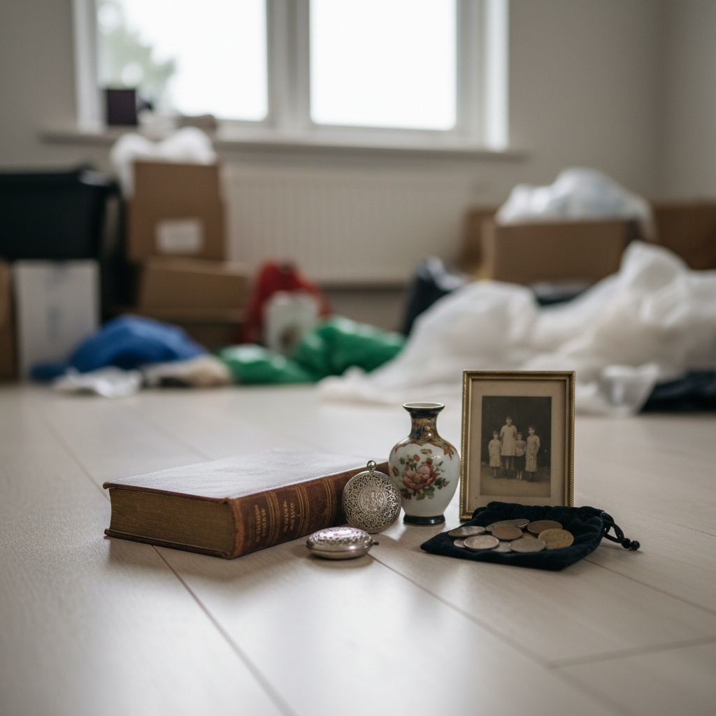 Objets de valeur mis de côté