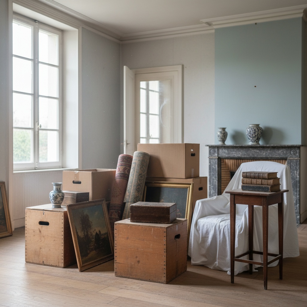 Débarras suite à une succession dans une maison à Rueil