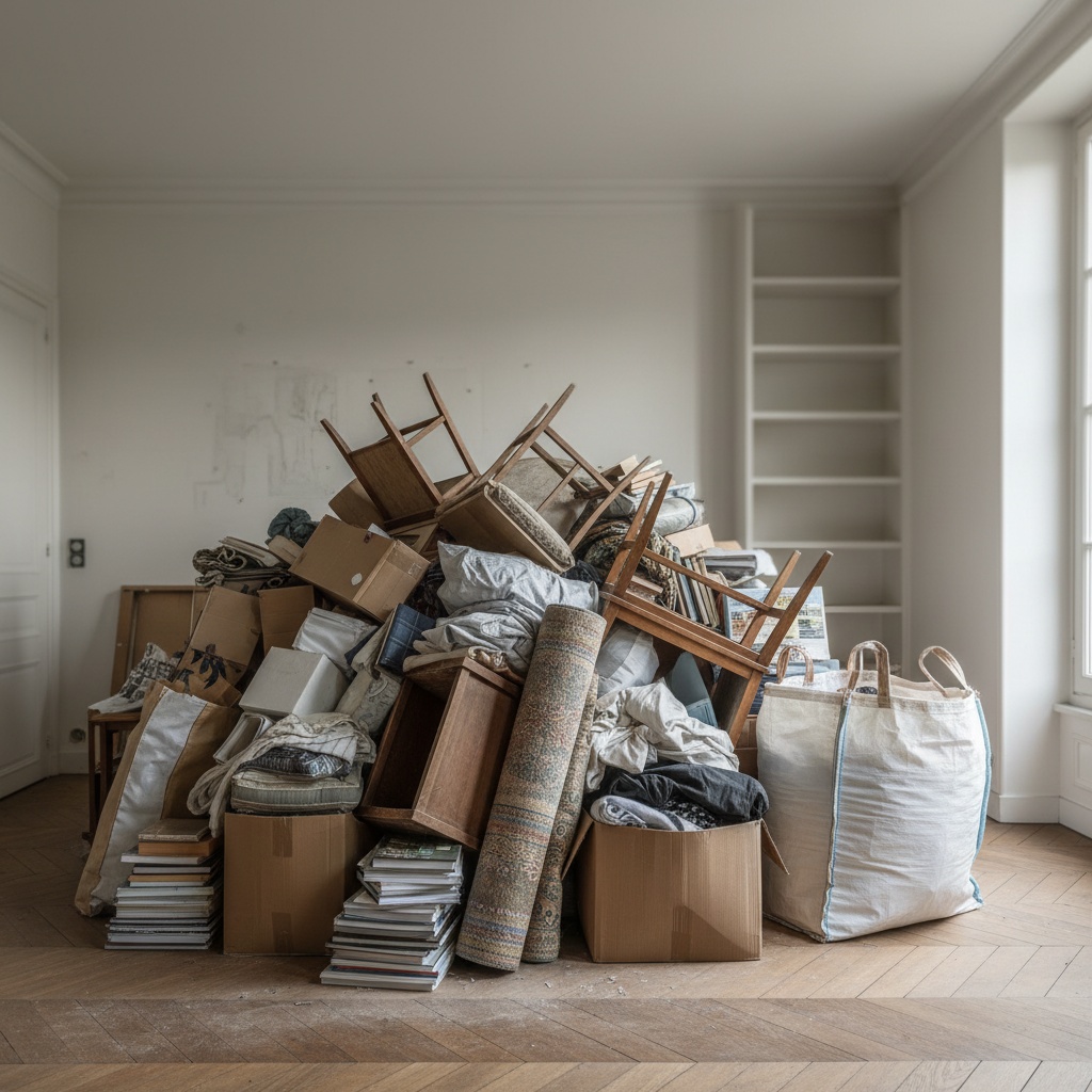 Débarras complet d'un appartement à Saint-Germain-des-Prés