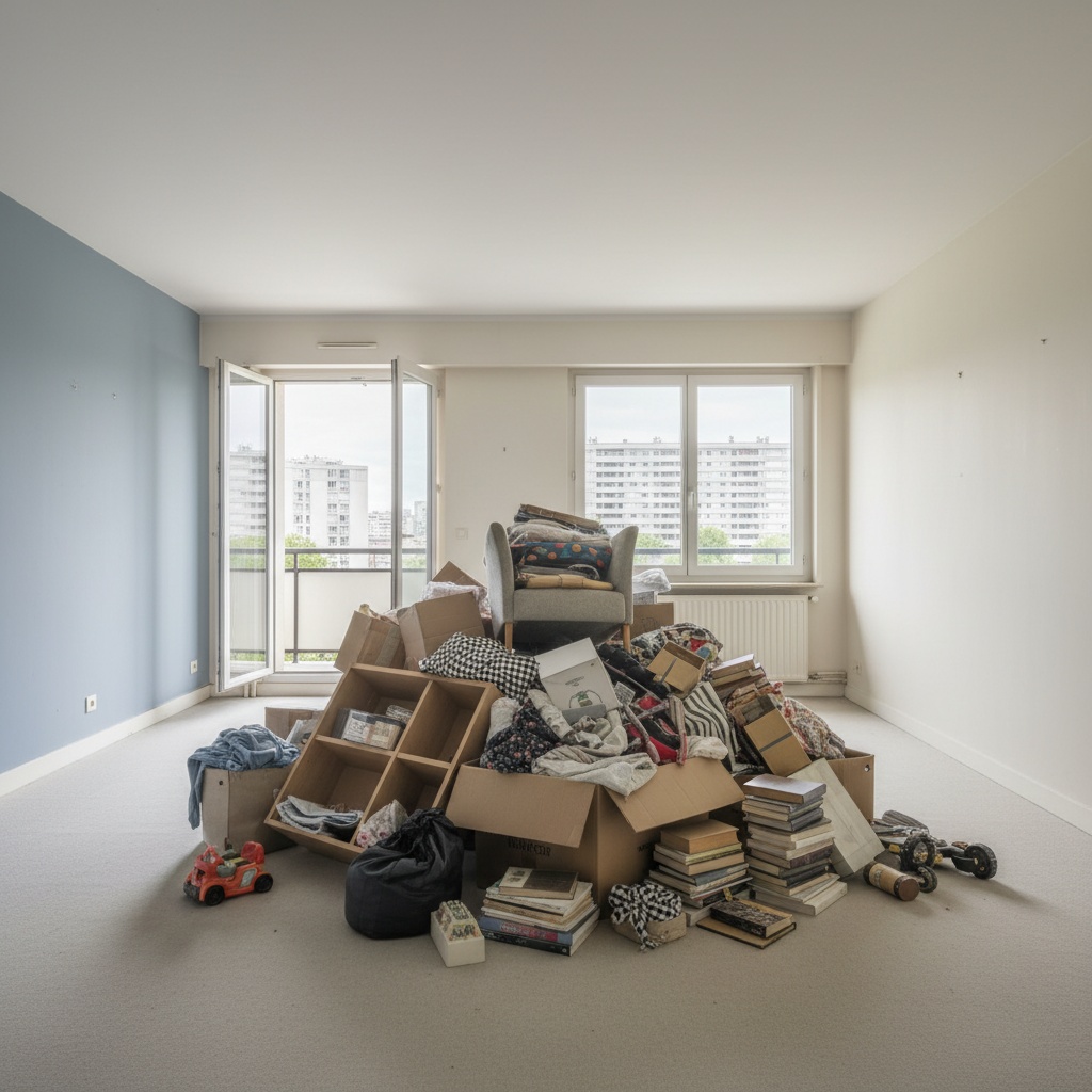 Débarras complet d'un appartement familial à Créteil