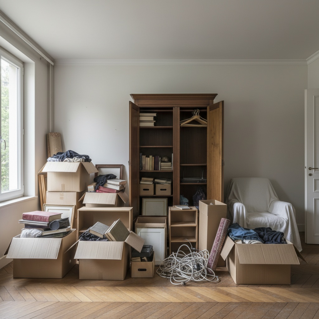 Illustration d'un appartement à débarrasser dans le 92