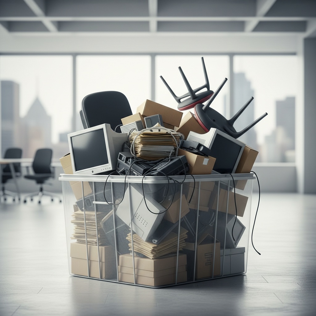 Désencombrement de bureaux professionnels dans les Hauts-de-Seine