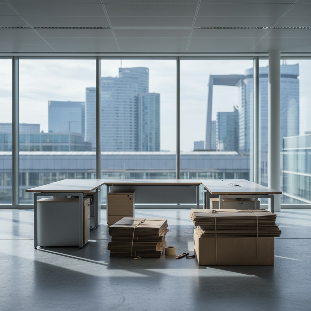 Débarras de bureaux à La Défense, Puteaux