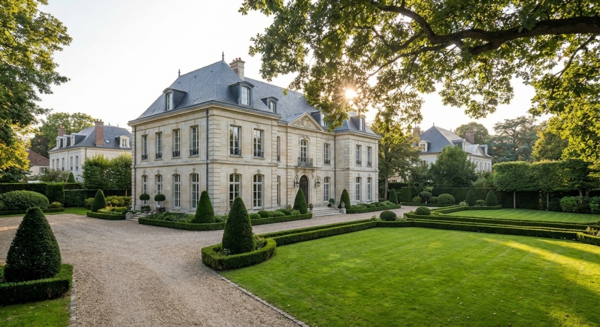 Maison de prestige à Vaucresson avec jardin aménagé