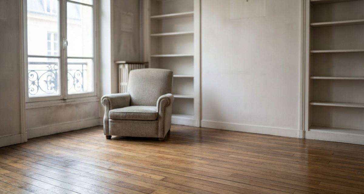 Appartement vidé et nettoyé après débarras professionnel Paris 2