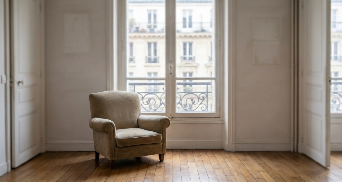 Appartement vide et propre après débarras professionnel