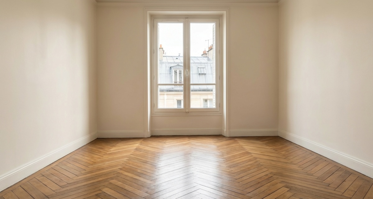 Appartement vide et propre à Paris 14 après débarras