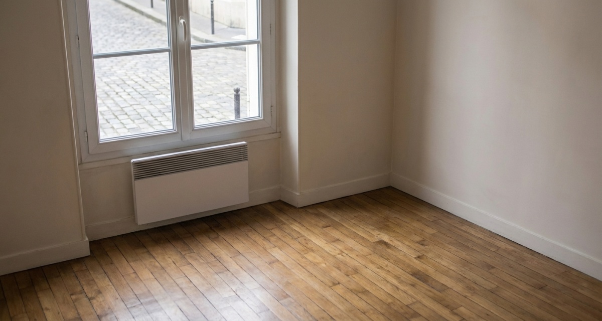 Photo après - appartement vidé et nettoyé