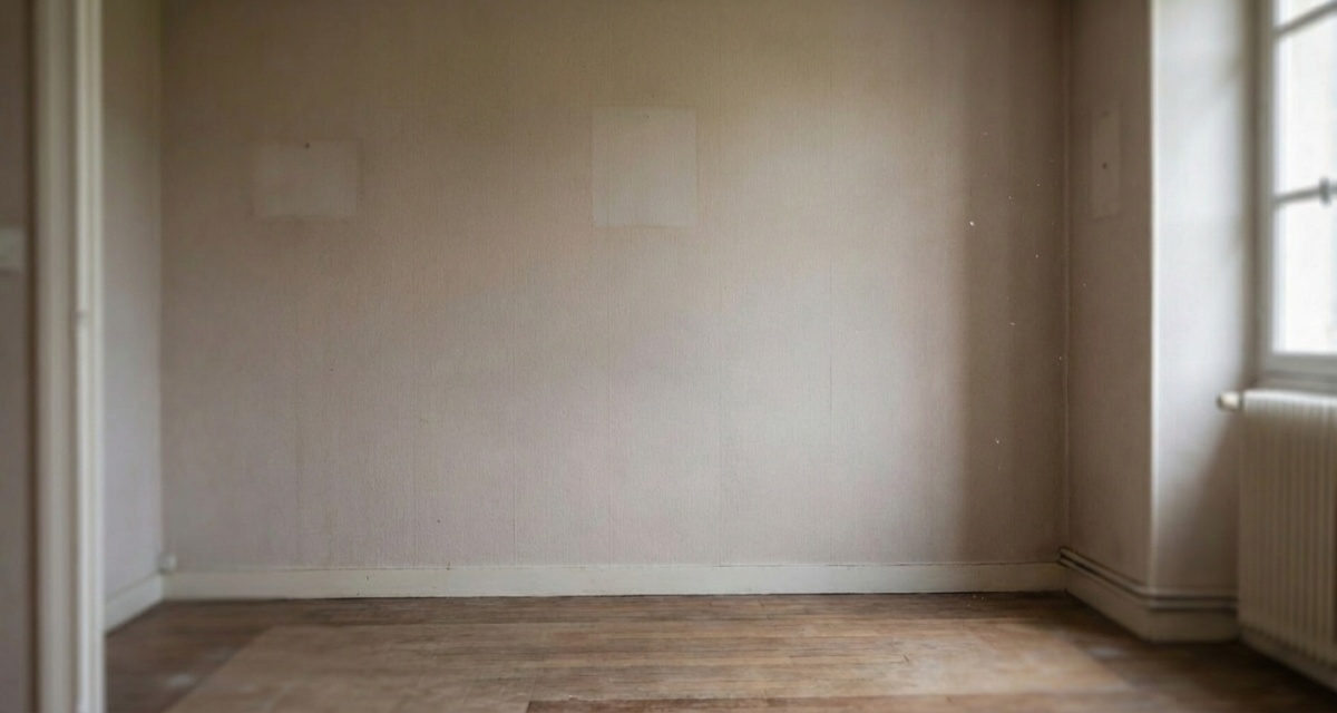 Photo après débarras - maison vide et propre